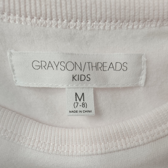 Girls Grayson Threads Sweatshirt Dresses - Picture 4 of 6